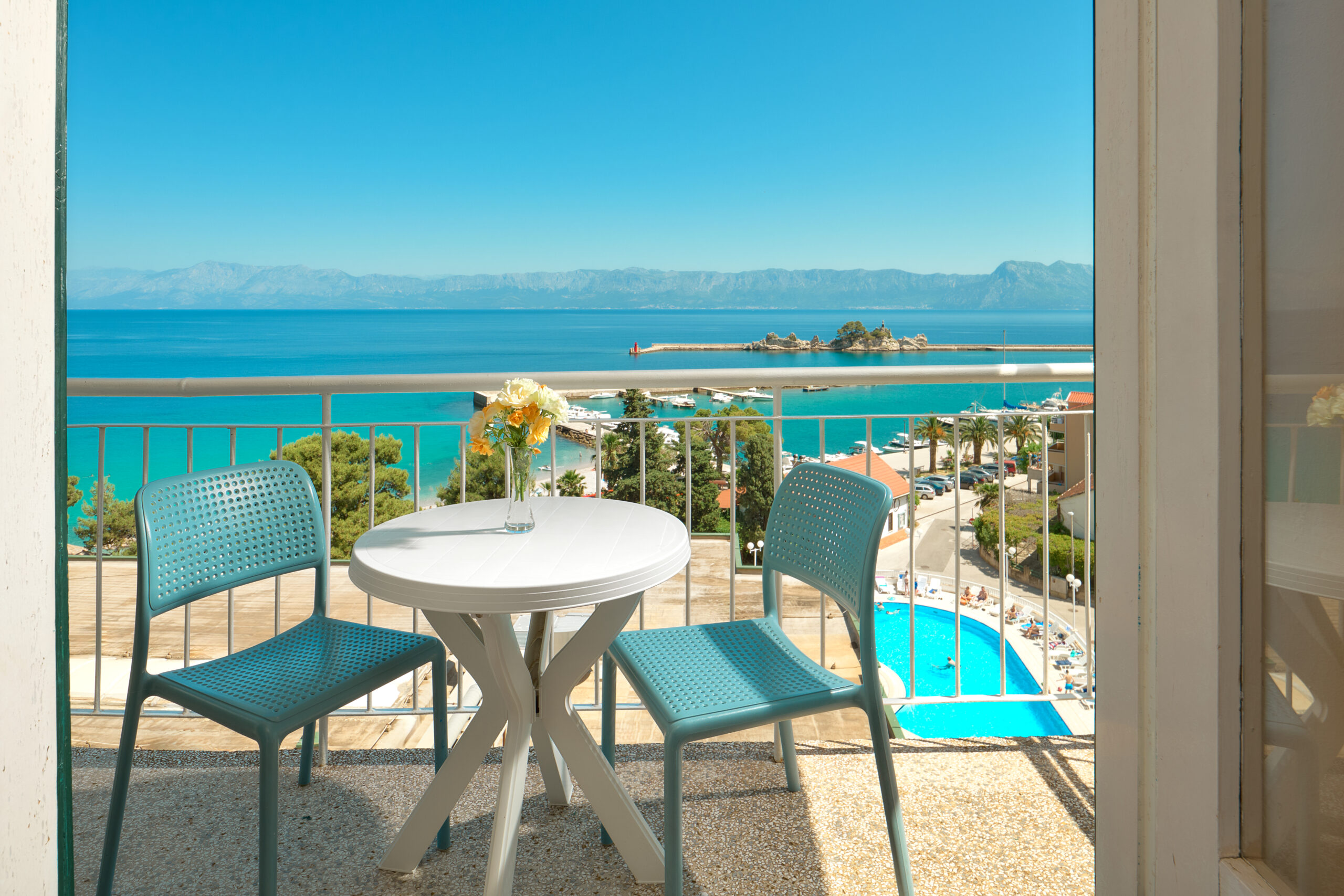 Comfort balcony sea view